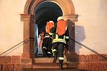Gro&szlig;einsatz am Heringer Schloss (Foto: S. Dietzel)