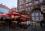 Nordhausen und sein Weihnachtsmarkt in festlichem Schmuck (Foto: Peter Blei)