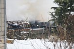 Schuppenbrand in Elende (Foto: S.Dietzel)