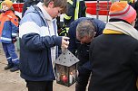 Das Friedenslicht aus Bethlehem ist zum 14. mal im Landkreis verteilt worden (Foto: agl) Das Friedenslicht aus Bethlehem ist zum 14. mal im Landkreis verteilt worden (Foto: agl)