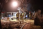 Gartenlaubenbrand in der Blumensiedlung (Foto: S. Dietzel)