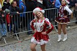 Ein bunter Karnevalszug zog sich am Rosenmontag durch Sondershausen (Foto: Eva Maria Wiegand)