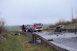 Schwerer Unfall vor den Toren Bad Langensalzas (Foto: S.Dietzel) Schwerer Unfall vor den Toren Bad Langensalzas (Foto: S.Dietzel)