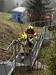 S&uuml;dharzer Feuerwehrleute beim 2. Oberhofer Treppenlauf (Foto: C.Burkert)