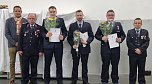 Bef&ouml;rderte Kameradinnen und Kameraden der Heringer Feuerwehr (Foto: Mandy Balik)