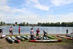 Grand Slam auf dem Wasser: beim EVN Sup Cup traf sich heute wieder die Elite der Stehpaddler auf dem Sundhäuser See (Foto: agl) Grand Slam auf dem Wasser: beim EVN Sup Cup traf sich heute wieder die Elite der Stehpaddler auf dem Sundhäuser See (Foto: agl)