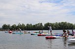 Grand Slam auf dem Wasser: beim EVN Sup Cup traf sich heute wieder die Elite der Stehpaddler auf dem Sundhäuser See (Foto: agl) Grand Slam auf dem Wasser: beim EVN Sup Cup traf sich heute wieder die Elite der Stehpaddler auf dem Sundhäuser See (Foto: agl)