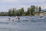 Grand Slam auf dem Wasser: beim EVN Sup Cup traf sich heute wieder die Elite der Stehpaddler auf dem Sundhäuser See (Foto: agl) Grand Slam auf dem Wasser: beim EVN Sup Cup traf sich heute wieder die Elite der Stehpaddler auf dem Sundhäuser See (Foto: agl)