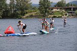 Grand Slam auf dem Wasser: beim EVN Sup Cup traf sich heute wieder die Elite der Stehpaddler auf dem Sundhäuser See (Foto: agl) Grand Slam auf dem Wasser: beim EVN Sup Cup traf sich heute wieder die Elite der Stehpaddler auf dem Sundhäuser See (Foto: agl)