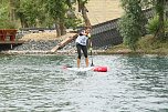 Grand Slam auf dem Wasser: beim EVN Sup Cup traf sich heute wieder die Elite der Stehpaddler auf dem Sundhäuser See (Foto: agl) Grand Slam auf dem Wasser: beim EVN Sup Cup traf sich heute wieder die Elite der Stehpaddler auf dem Sundhäuser See (Foto: agl)