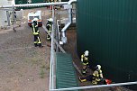 Feuerwehrübung an der Biomethananlage in Bielen (Foto: oas) Feuerwehrübung an der Biomethananlage in Bielen (Foto: oas)