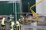 Feuerwehrübung an der Biomethananlage in Bielen (Foto: oas) Feuerwehrübung an der Biomethananlage in Bielen (Foto: oas)