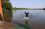 Die ersten Wettkämpfe beim Scheunenhof-Triathlon (Foto: agl) Die ersten Wettkämpfe beim Scheunenhof-Triathlon (Foto: agl)