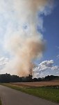 Feldbrand bei Klettenberg (Foto: Feuerwehr Liebenrode/Silvio Dietzel)