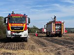 Feuer in der Goldenen Aue (Foto: Die am Einsatz beteiligten Feuerwehren) Feuer in der Goldenen Aue (Foto: Die am Einsatz beteiligten Feuerwehren)