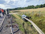 Unfall bei Mackenrode (Foto: S. Dietzel) Unfall bei Mackenrode (Foto: S. Dietzel)
