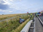 Unfall bei Mackenrode (Foto: S. Dietzel) Unfall bei Mackenrode (Foto: S. Dietzel)