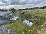 Unfall bei Mackenrode (Foto: S. Dietzel) Unfall bei Mackenrode (Foto: S. Dietzel)