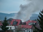 Brand in Ellrich (Foto: Frank Striegnitz)