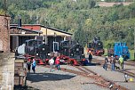 Eisenbahnwochenende bei der Mansfelder Bergwerksbahn (Foto: Andreas Grundwald) Eisenbahnwochenende bei der Mansfelder Bergwerksbahn (Foto: Andreas Grundwald)