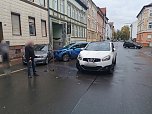 Unfall in Nordhausen (Foto: S.Dietzel)