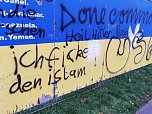 Schmierereien auf dem Petersberg (Foto: S. Dietzel)