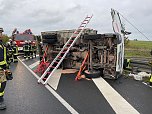 Unfall auf dem Autobahnzubringer (Foto: S.Dietzel)
