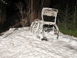 Autobrand gestern Nacht (Foto: S.Dietzel)