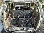 Autobrand gestern Nacht (Foto: S.Dietzel)