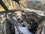 Autobrand gestern Nacht (Foto: S.Dietzel)