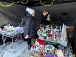 Weihnachtsmarkt im Pfarrgarten  (Foto: S. Dietzel)
