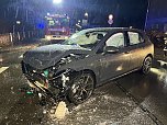 Unfall gestern Abend in Nohra (Foto: S.Dietzel)