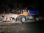 Unfall mit R&auml;umfahrzeug (Foto: Silvio Dietzel)