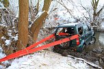 PKW-Bergung in der Helme (Foto: S.Dietzel) PKW-Bergung in der Helme (Foto: S.Dietzel)
