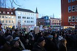 Demonstrationszug durch die Nordh&auml;user Innenstadt (Foto: agl)