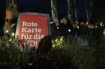 Gegenprotest zur AfD Veranstaltung in Sundhausen (Foto: agl)