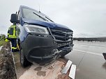 Unfall auf der A38 (Foto: S. Dietzel) Unfall auf der A38 (Foto: S. Dietzel)