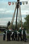 Maibaum gesetzt (Foto: F. Jeschke)