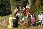 Unterwegs mit dem Verein für Lebendiges Mittelalter (Foto: agl) Unterwegs mit dem Verein für Lebendiges Mittelalter (Foto: agl)