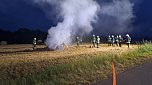 Feldbrand bei Klettenberg (Foto: Feuerwehr Gro&szlig;wechsungen, Trebra , Liebenrode)