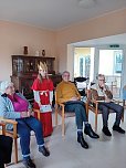 Sternsinger zu Besuch in der Diakonie Tagespflege in Günzerode (Foto: Diakonie-Werk Landkreis Nordhausen West) Sternsinger zu Besuch in der Diakonie Tagespflege in Günzerode (Foto: Diakonie-Werk Landkreis Nordhausen West)