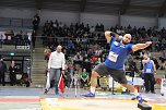 Sportlerinnen und Sportler begeisterten beim Indoor-Kugelsto&szlig;en, in der Wiedigsburghalle in Nordhausen, das Publikum (Foto: Eva Maria Wiegand)