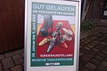 Gut gelaufen - im Tabakspeicher wurde gestern die neue Sonderausstellung zum Thema Schuhe er&ouml;ffnet (Foto: Hans Georg Backhaus)