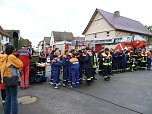 Wasser marsch in Bielen (Foto: Feuerwehr) Wasser marsch in Bielen (Foto: Feuerwehr)
