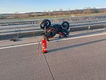 Schwerer Unfall auf der A38 (Foto: S. Dietzel)