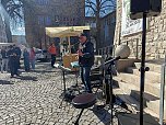 Fr&uuml;hlingsmarkt auf dem Rathausplatz in Nordhausen (Foto: Peter Blei)