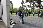 Gedenkveranstaltung zum Ende des Zweiten Weltkrieges vor 80 Jahren auf dem Nordh&auml;user Ehrenfriedhof (Foto: agl)