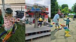 Kreisverkehrswacht beim Kinderfest in Niedersachswerfen (Foto: Frau Fritsche)