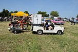 Oldtimertreff des MC Roland auf dem Scheunenhof (Foto: agl) Oldtimertreff des MC Roland auf dem Scheunenhof (Foto: agl)