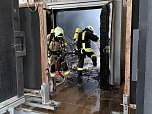 Brand in der Schie&szlig;anlage (Foto: S.Dietzel)